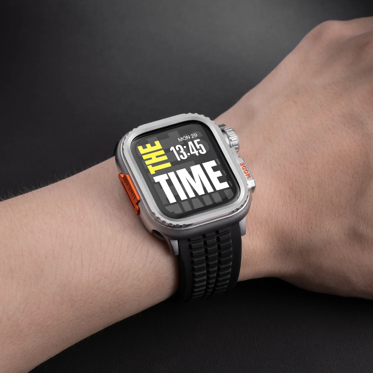 Metal Case+Silicone Strap for Apple Watch Ultra 3/2 49mm 46mm 45mm 44mm Hard Protect Cover for Iwatch Series 11 10 9 8 7 6 SE 5