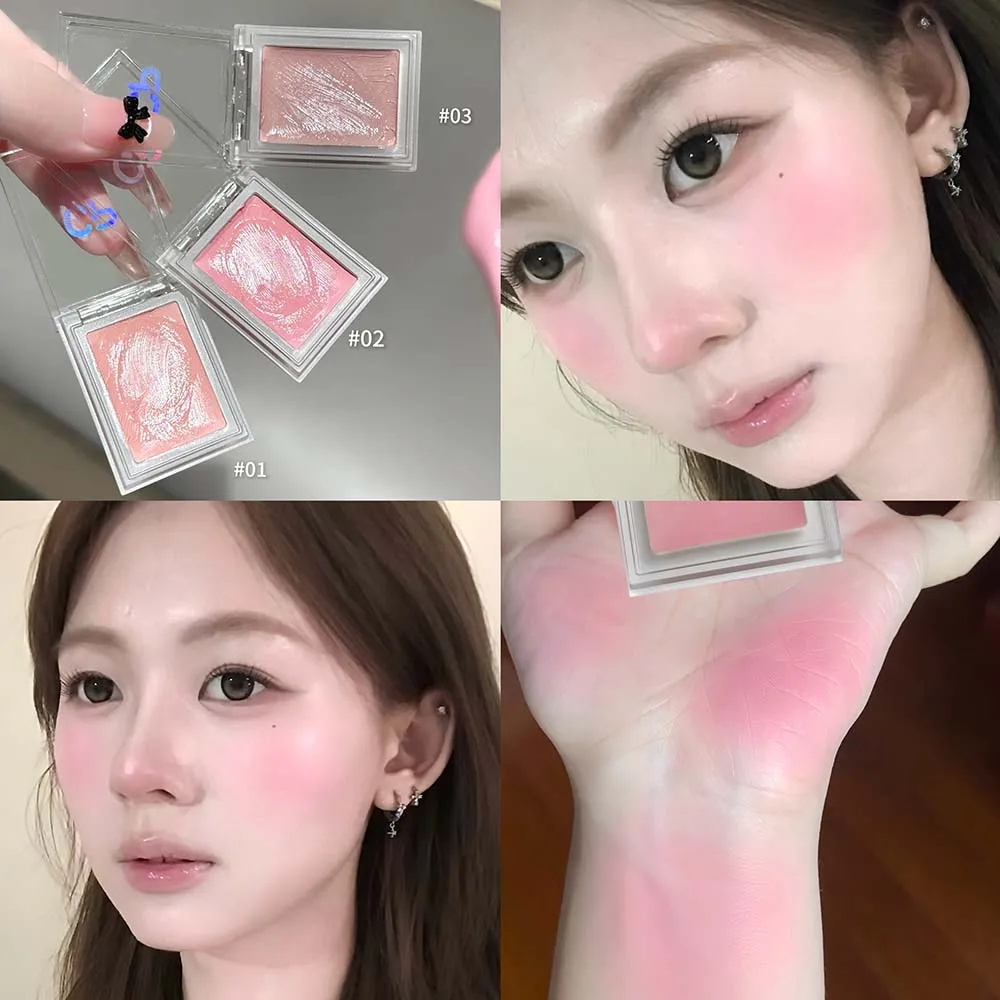 CAPPUVINI Soft Matte Blush Cream Silky Smooth Skin Adhering Natural Flush Weightless Velvet Finish Long Lasting Affordable China