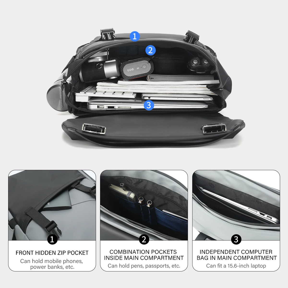 Lifetime Warranty Fashion Backpack Men Korean Style Laptop Backpack Waterproof Backpack Bags Male Business Backpacks Travel Bag