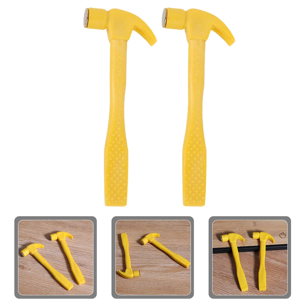 

2 Pcs Simulated Small Hammer Funny Children Mallet Toy Kids Mini Hammering Hammers Plaything Croissant Game