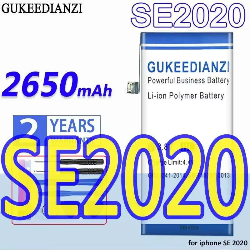 

Экологически чистый аккумулятор для мобильного телефона Apple Iphone SE 2020 2 SE2 SE2020, высокая совместимость, 2650 мАч