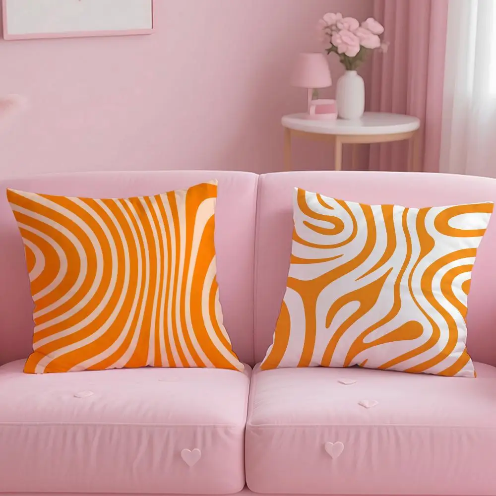 zebra pattern Cushion Cover Soft & Easy-Wash Pillow Case – Versatile for Couch, Bed, Travel and Office