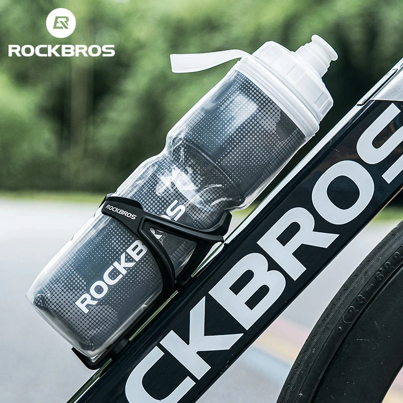 ROCKBROS Cycling Insulated Water Bottle Thermal Drink PP5 Silicone 670ml Fitness Outdoor Sports Bicycle Portable Water Kettle