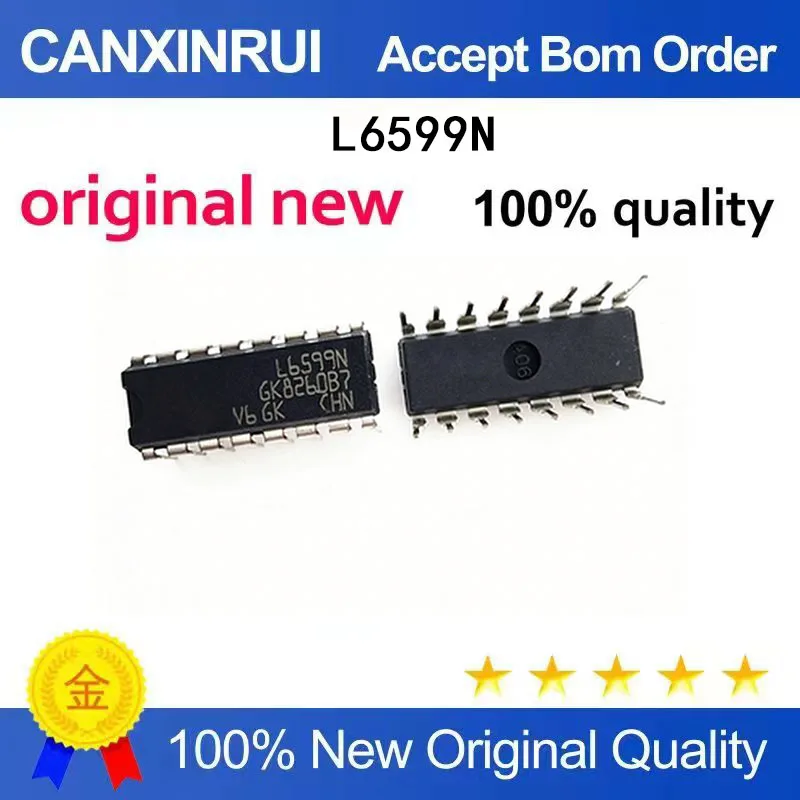 (5-100 Pieces) Brand new original L6599N L6599 DIP16 spot chip IC