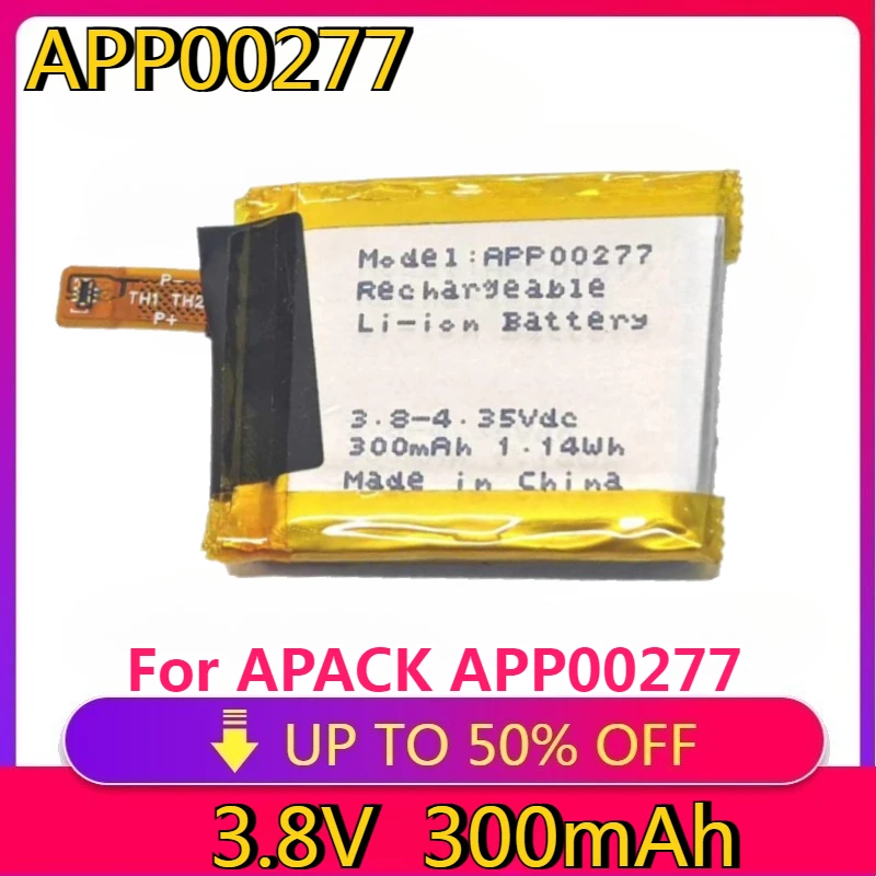 

NEW High Quality Replaceable APP00277 Li-ion Battery for APACK APP00277 330mAh Battery Rechargeable