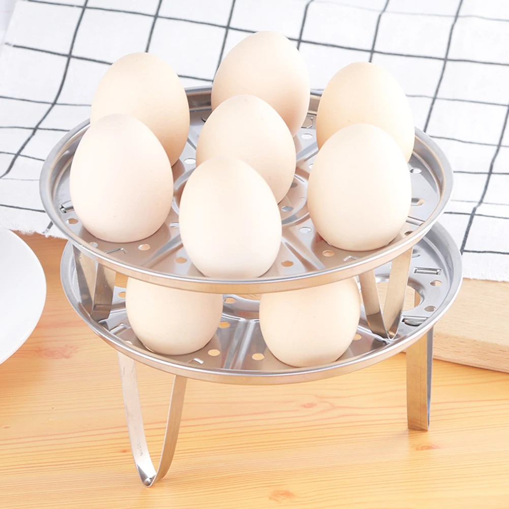 

Egg Steamer Single Layer Cooking Tray Multifunction Steaming Rack Kitchen Accessories