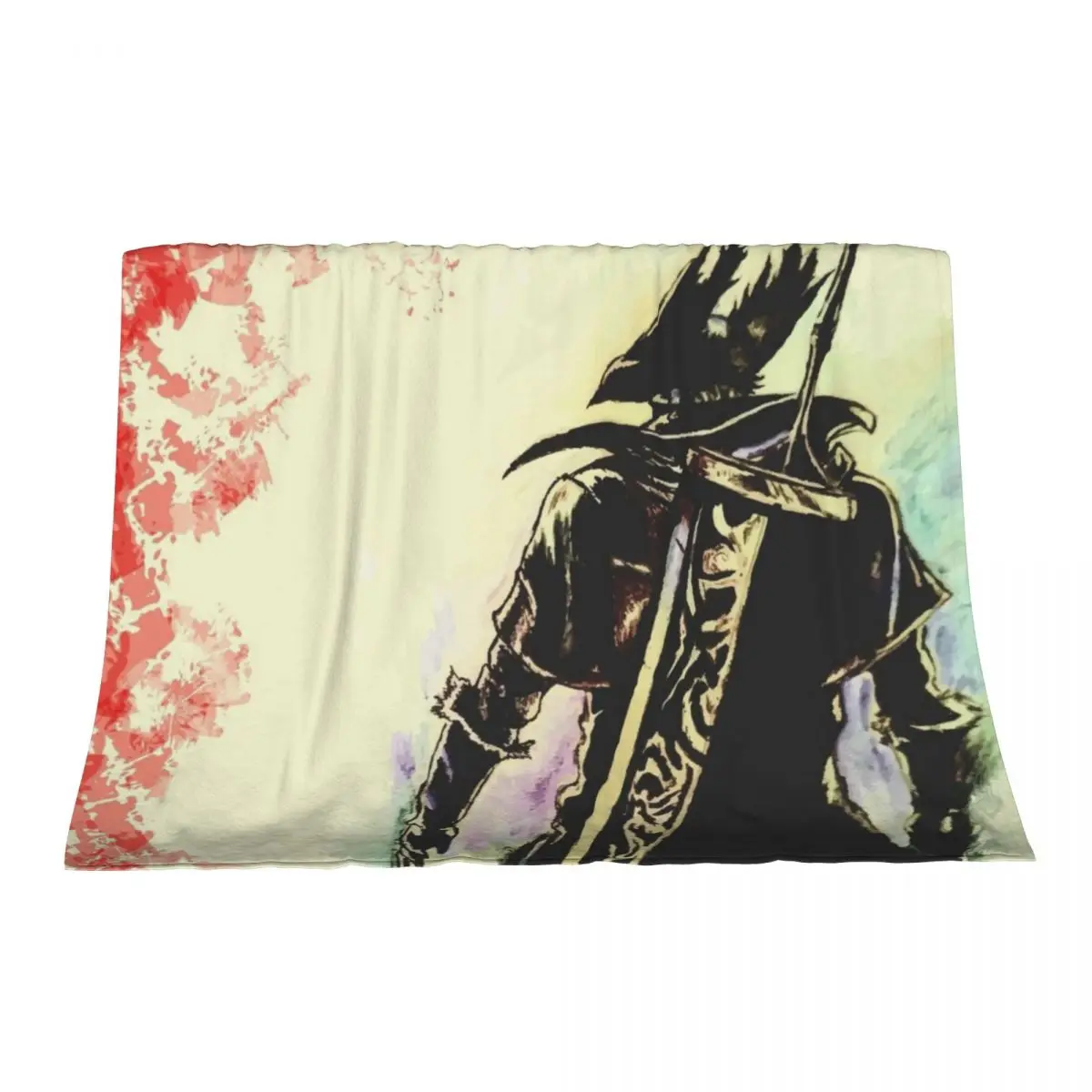 

Hunter of Nightmares || Bloodborne Throw Blanket Loose Hairy Decorative Sofas Fashion Sofas Blankets