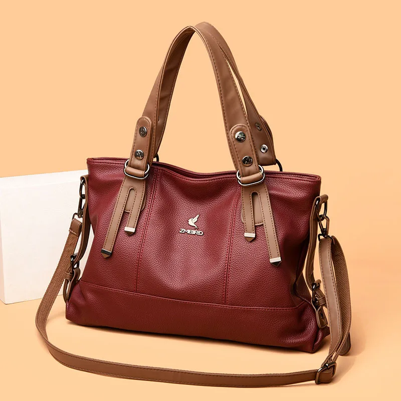 Genuine Brand Luxury Designer Leather Women Handbags High Quality Shoulder Bag Large Capacity Crossbody Bags for Women Tote Bag
