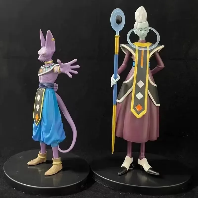 

17cm New Dragon Ball Anime Figure Birusu Whis Peripheral PVC Model Collect Statue Desktop Decoration Ornaments Kids Gifts Toys