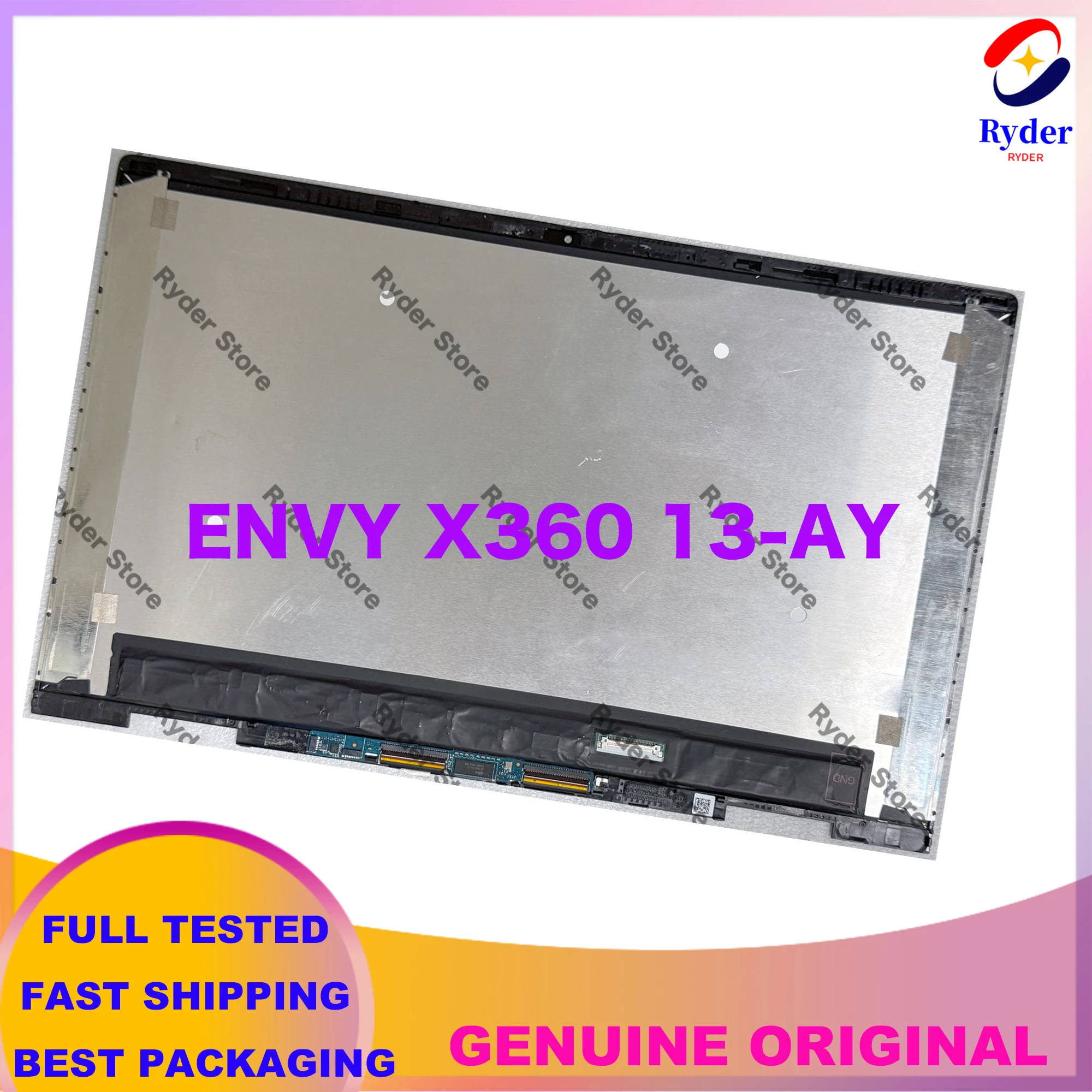 For HP ENVY X360 13-AY 13Z-AY000 13-AY0006CA 13-AY0008CA 13-AY0010CA 13-AY0021NR 13-AY0055CL LCD Touch Screen Assembly Display