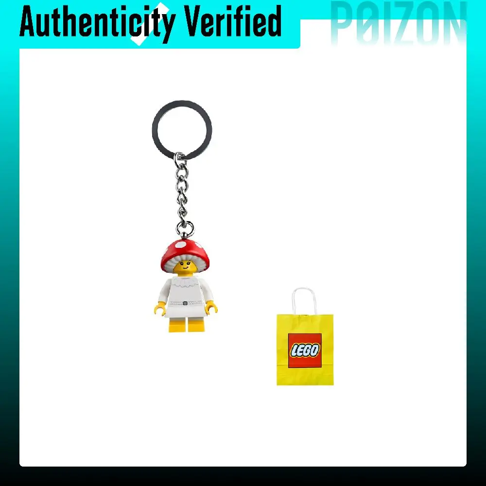 LEGO Mushroom Girl Keychain Building Blocks 0 300pcs 854306