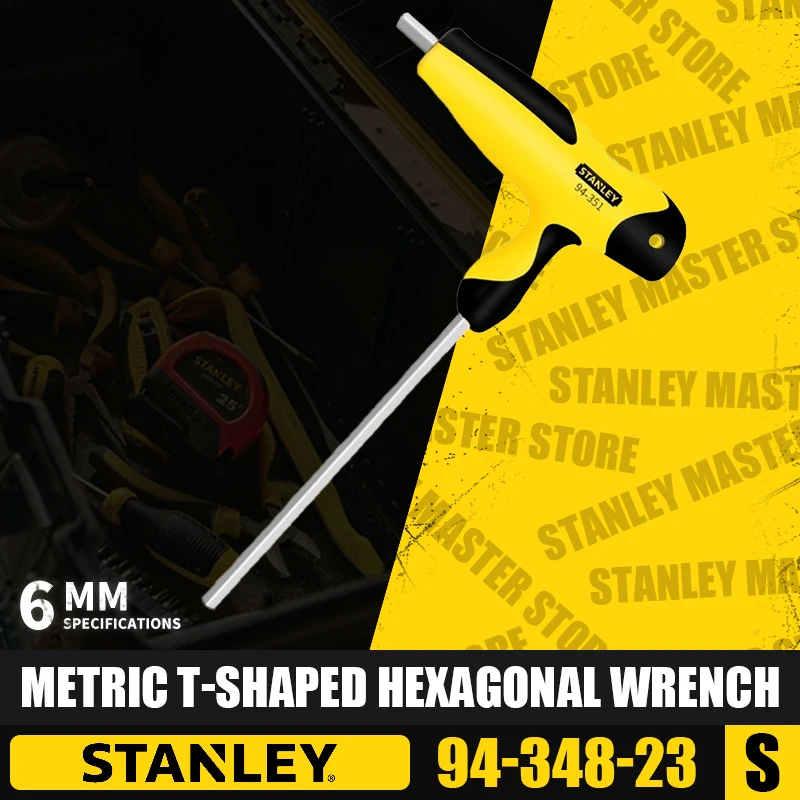 Imagem -03 - Stanley 9434323 94-344-23 94-345-23 94-346-23 94-347-23 94-348-23 94-349-23 Metric T-shaped Chave Hexagonal Ferramentas Manuais