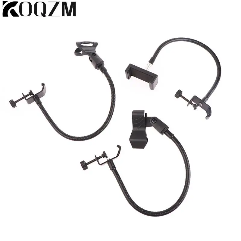 Support de microphone avec clip de table, adapté pour studio de diffusion, station d'équipement de diffusion en direct