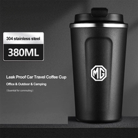 Coffee Cup Stainless Steel Car Thermos Water Bottle Travel Mug For MG ZS MG5 GS HS GT ZST MG3 MG6 MG7 Hector ZX EZS EHS Pilot