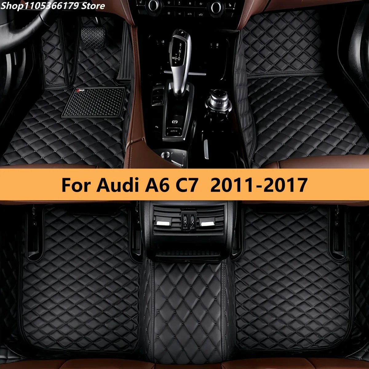 

Автомобильные коврики на заказ для Audi A6 C7 2011-2017: Автоаксессуары, коврики для ног