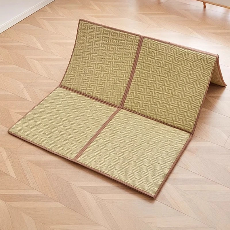 Foldable Cooling Mat Connectable Baby Play Mats for Floor Summer Reversible Sleeping Pad with Portable Storage Bag Home Nap Mat