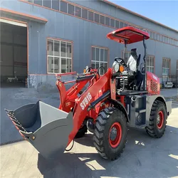 SYNBON Farming Tractor Machinery Mini Wheeled  Compact Tractor with Loader