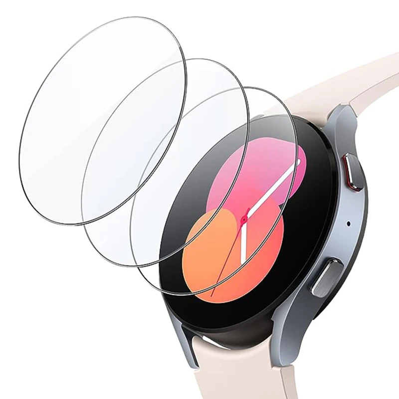 Vidrio templado para Samsung Galaxy Watch 4, 5, 6, 40/44mm, clásico, 42/46mm, 3, 45mm, Protector de pantalla, película antiarañazos para reloj inteligente