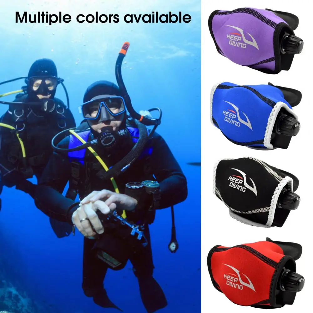 Eco-friendly Dive Regulator Dust Cushion Neoprene Wear-resistant Ultralight Breathing Regulator Cover Washable