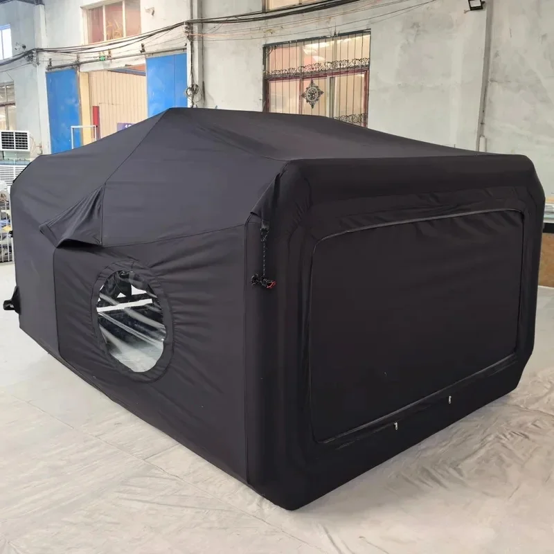Easyinstall 350X300Cm Oversized Infla Camping , TC Cotton Warm And Cold Proof Tent, Sui Fami Outdoor Travel