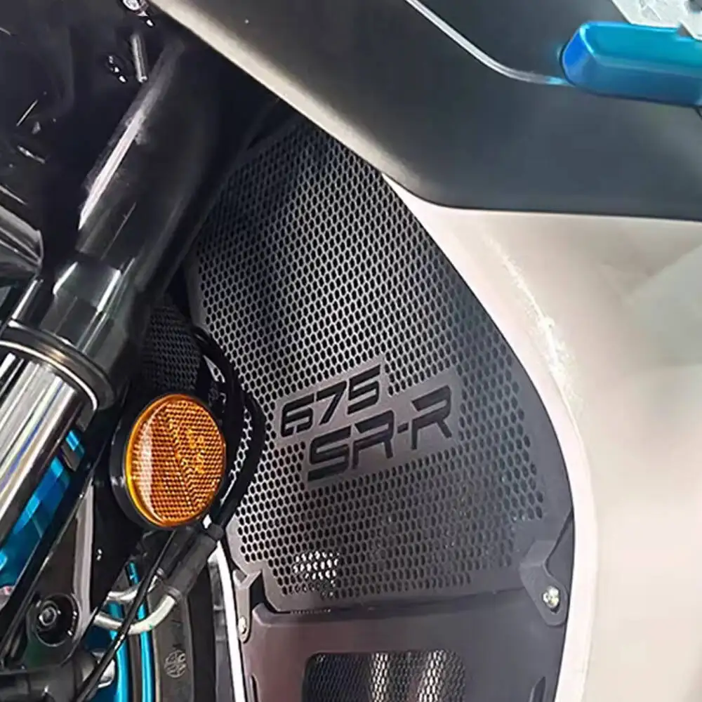 

For CFMOTO 675SR 675SR-R 675SR R 675 SR 2023 2024 2025 Motorcycle Radiator Grille Guard Cover Grill Engine Cooling Protector