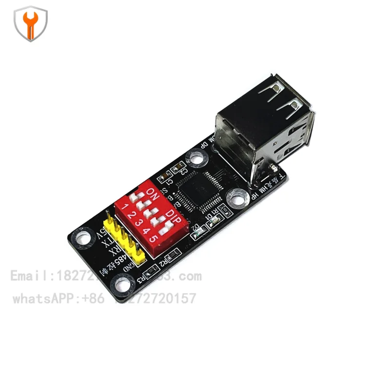 Keyboard and mouse scan code gun to serial port hid to serial port module ch9350 module KVM extension, synchronizer