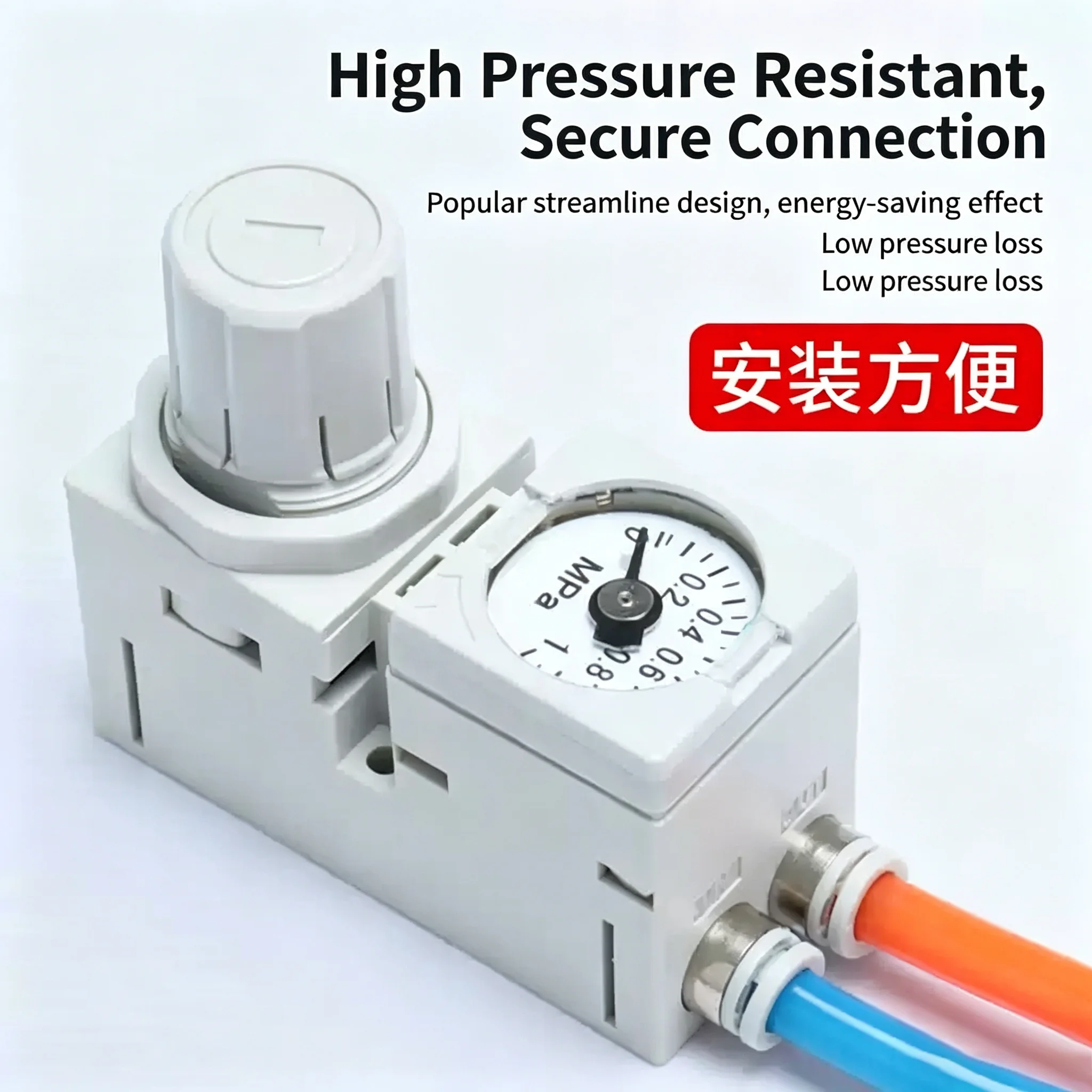 Miniature Pressure Regulating Valve ARM10-10F2 Pneumatic Small Assembly Pressure small pressure regulating valve