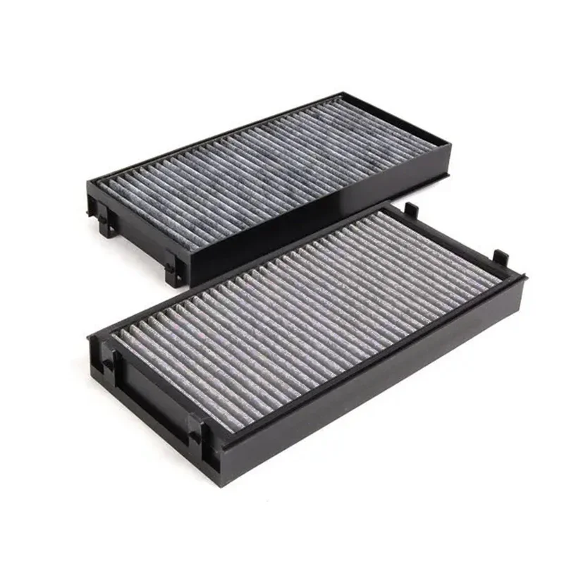 Aire acondicionado con filtro de cabina de coche de 2 piezas 64119248294   Para BMW E70 E71 E72 F15 F16 X5 3.0d 4.8i M50d 25d 35i 40d X6 carbón activado