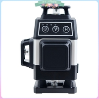Pracmanu Mini 16 Lines 4D Laser Level Green Lines Self-Leveling Horizontal and Vertical Powerful Green Beams Laser Level