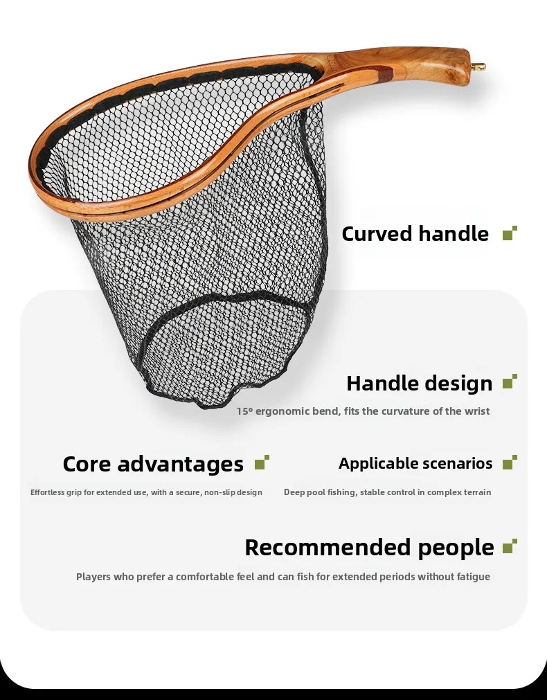 Portable Ultra Light Fishing Net Pocket Fly Fishing Fly Small Micro Object Luya Horn Mouth Trout