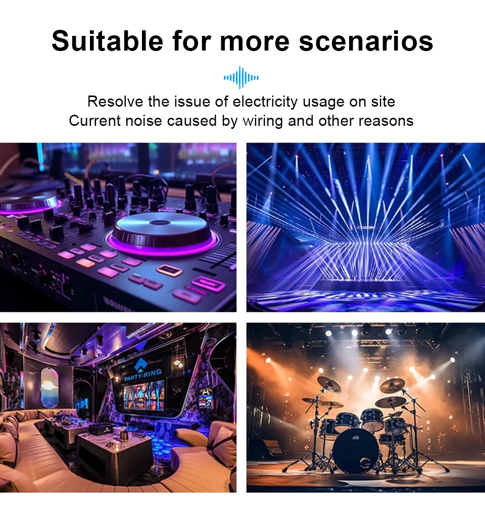2-Kanal-Symmetrischer Audio-Signalisolator zur Unterdrückung von Brummen und Rauschen, XLR 6.35 Audio-Rauschunterdrücker für Konferenzen, Studios und Live-Shows – Detail 8