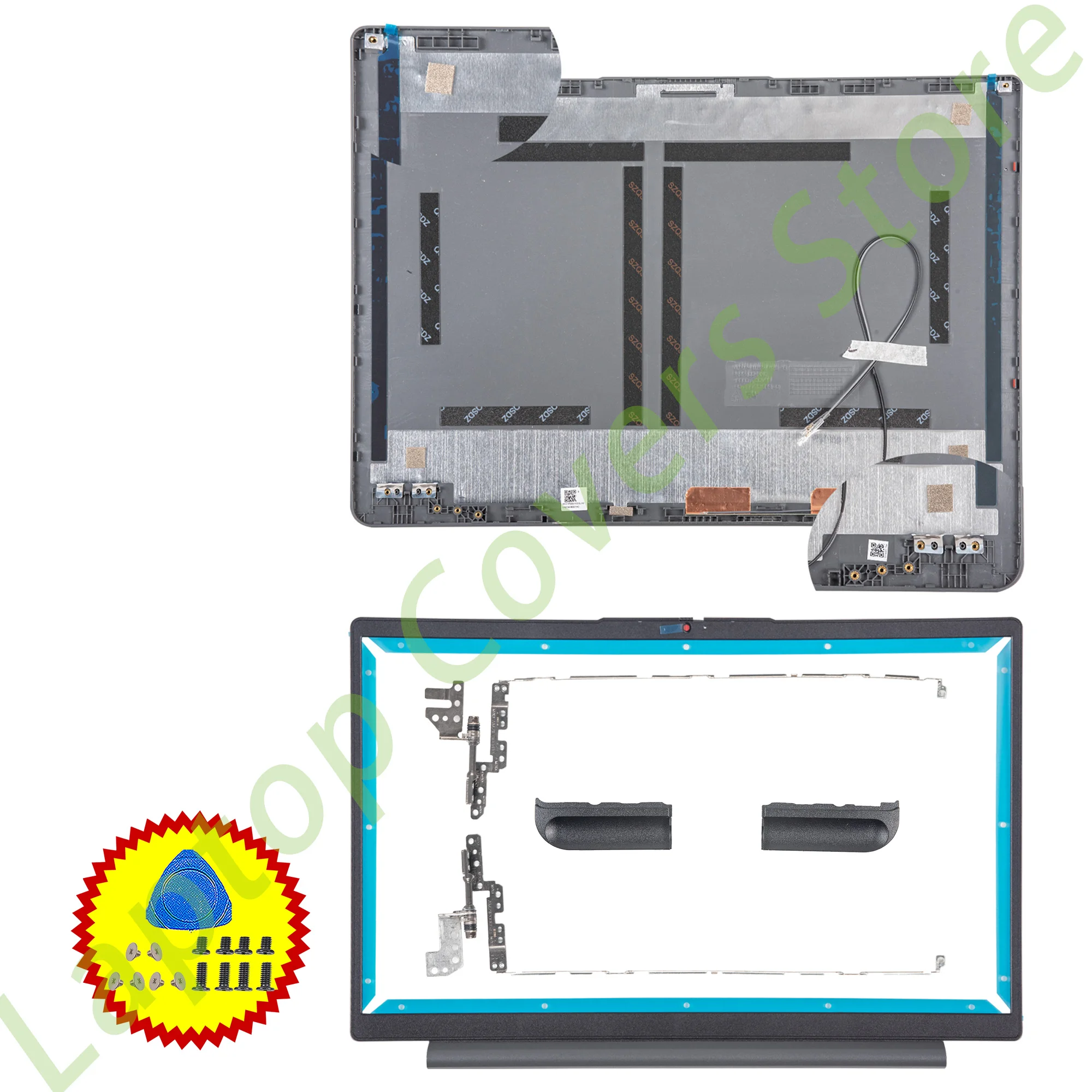 

New Case AP21P000100 For Idea.pad 15s 3-15ALC6 3-15ITL6 3-15ADA6 2021 Back Cover+Bezel+hinges+hingecover Parts AP21P000300