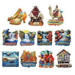 South America Argentina Tango 3D Fridge Magnets Tourism Souvenir Refrigerator Sticker Handicraft Gift Decoration