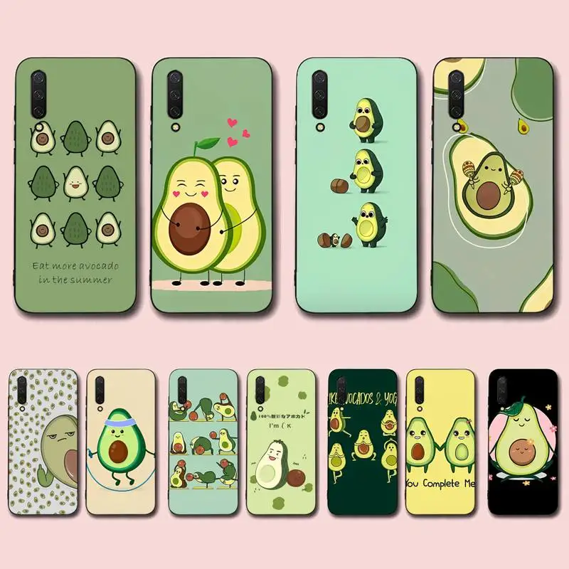 Avocado Yoga Phone Case for Xiaomi mi 5 6 8 9 10 lite pro SE Mix 2s 3 F1 Max2 3