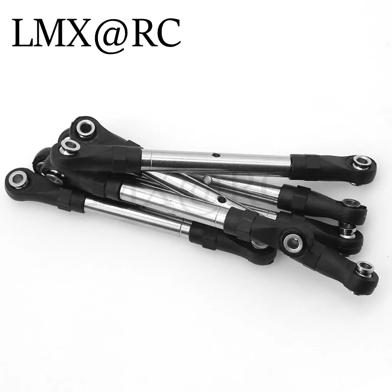 Stainless Steel Turnbuckles Pull Rod Link Rod Steering Rod Set For Traxxas Slash 2WD 1/10 RC Car Upgrade Parts Accessories