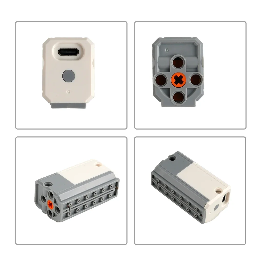 Rechargeable Building Blocks M Motor Bluetooth-connection M Motor Compatible with Lego Power Group MOC Technology PF Blocks 8883