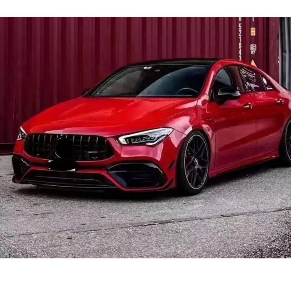 

For Mercedes Benz W118 2020+2023 GTR Style Grill Car Front Bumper Grille Grill For AMG ClA180 ClA200 CLA250 ClA260 CLA45