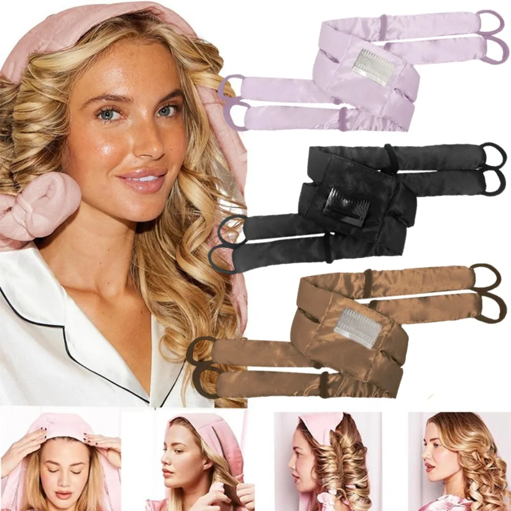 4-Arm Design Soft Overnight Curlers Hair Rollers Heatless Curls Overnight Hair Curlers To Sleep Beach Waves No Heat Curling Rod