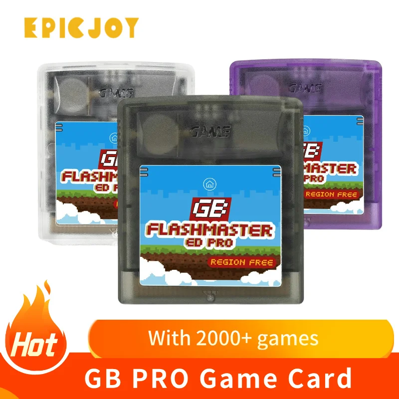 GB Game Card Gameboy Card OS V4 1000 in 1 With 8GB TF Card Game Card For GB GBC SP Game Consoles