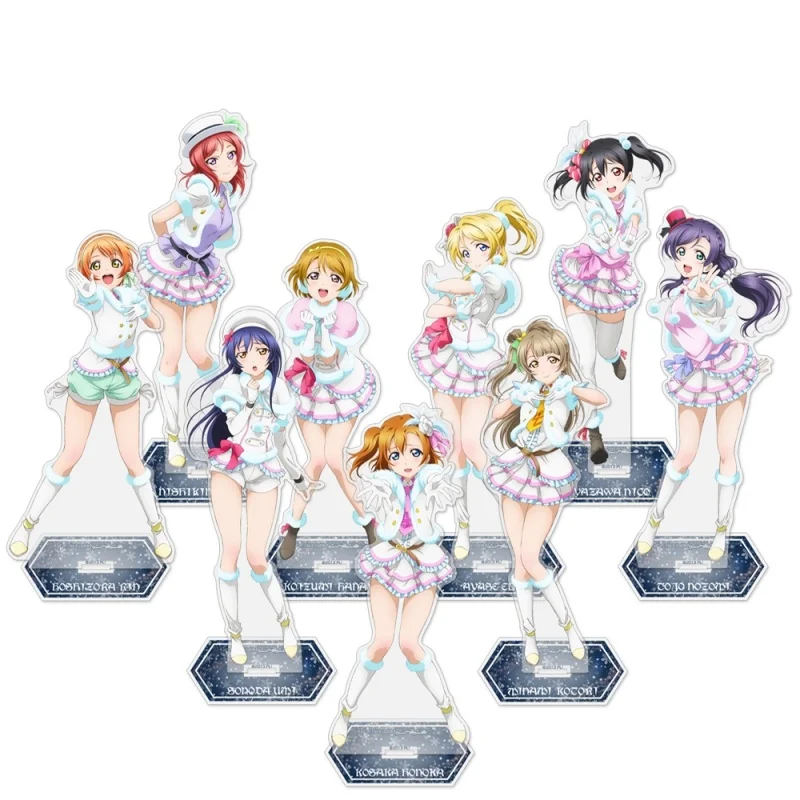 

Romantic anime Love Live! Snow halation Version Acrylic standing sign Desktop ornament Friends fans Christmas gifts