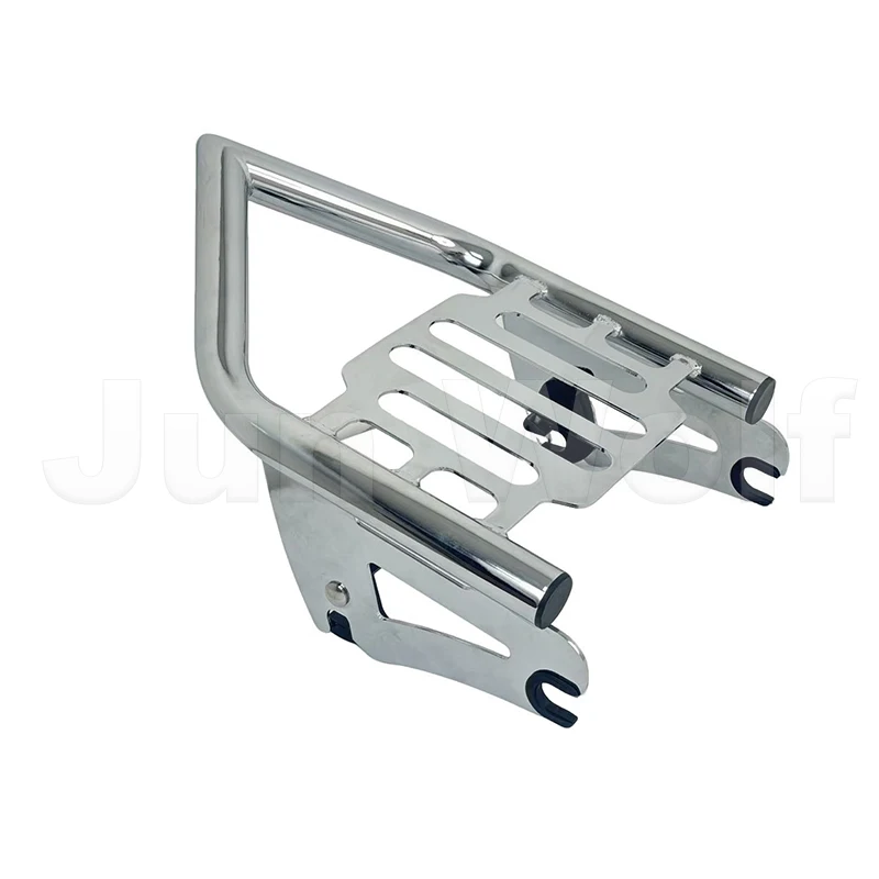 For Harley Touring Street Glide Road King Road Glide Electra Glide  Motorcycle Chrome Detachable Stealth Luggage 2009-2024