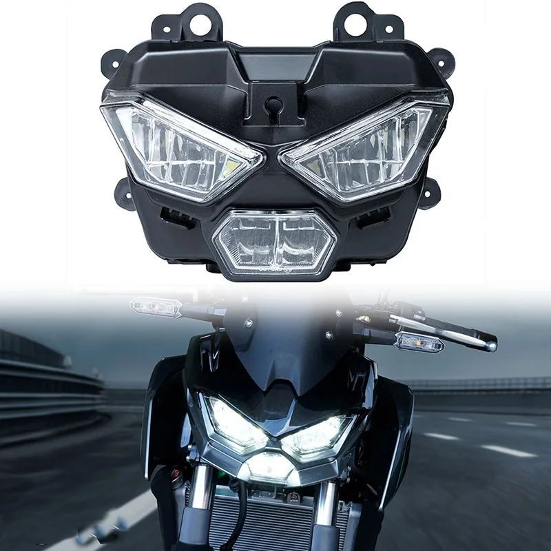 Motorcycle Headlight LED Headlight Day Running Light  DRL High Low Beam For Kawasaki Z 500 Z500 / SE 2024 2025 Headlamp