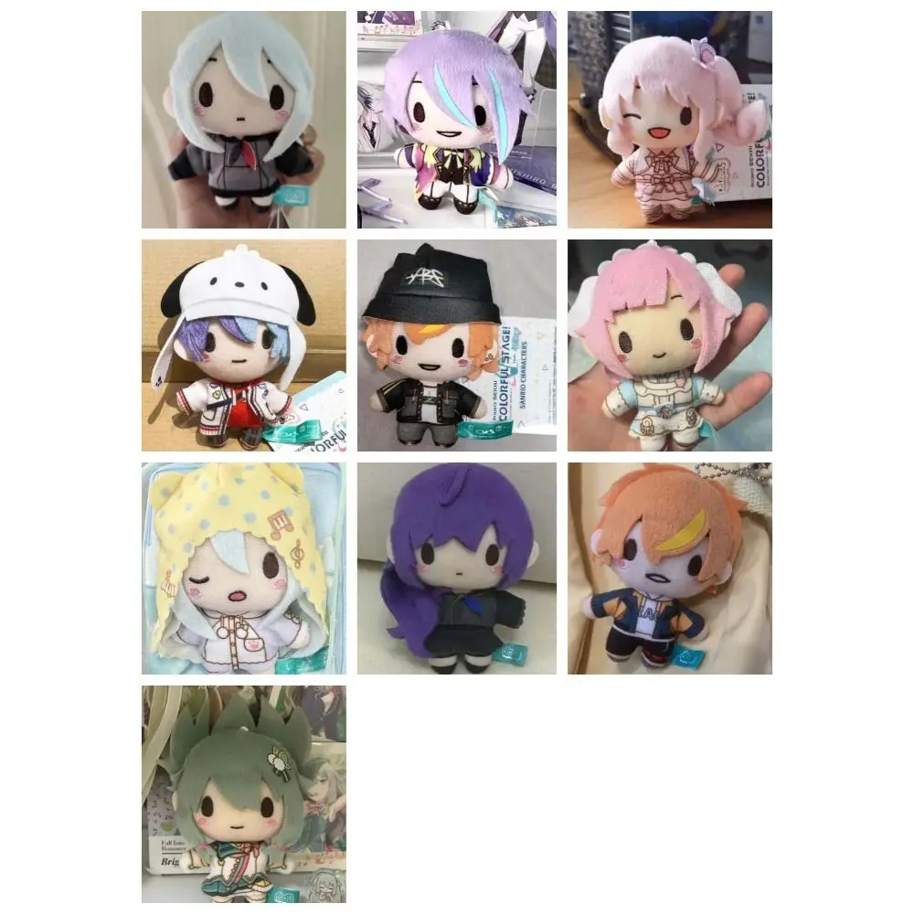 Yoisaki Kanade PJSK Toys Shinonome Akito حقيبة قلادة مشروع Sekai Tenma Aoyagi Toya 10 سنتيمتر محشوة Kamishiro Rui المشجعين هدية