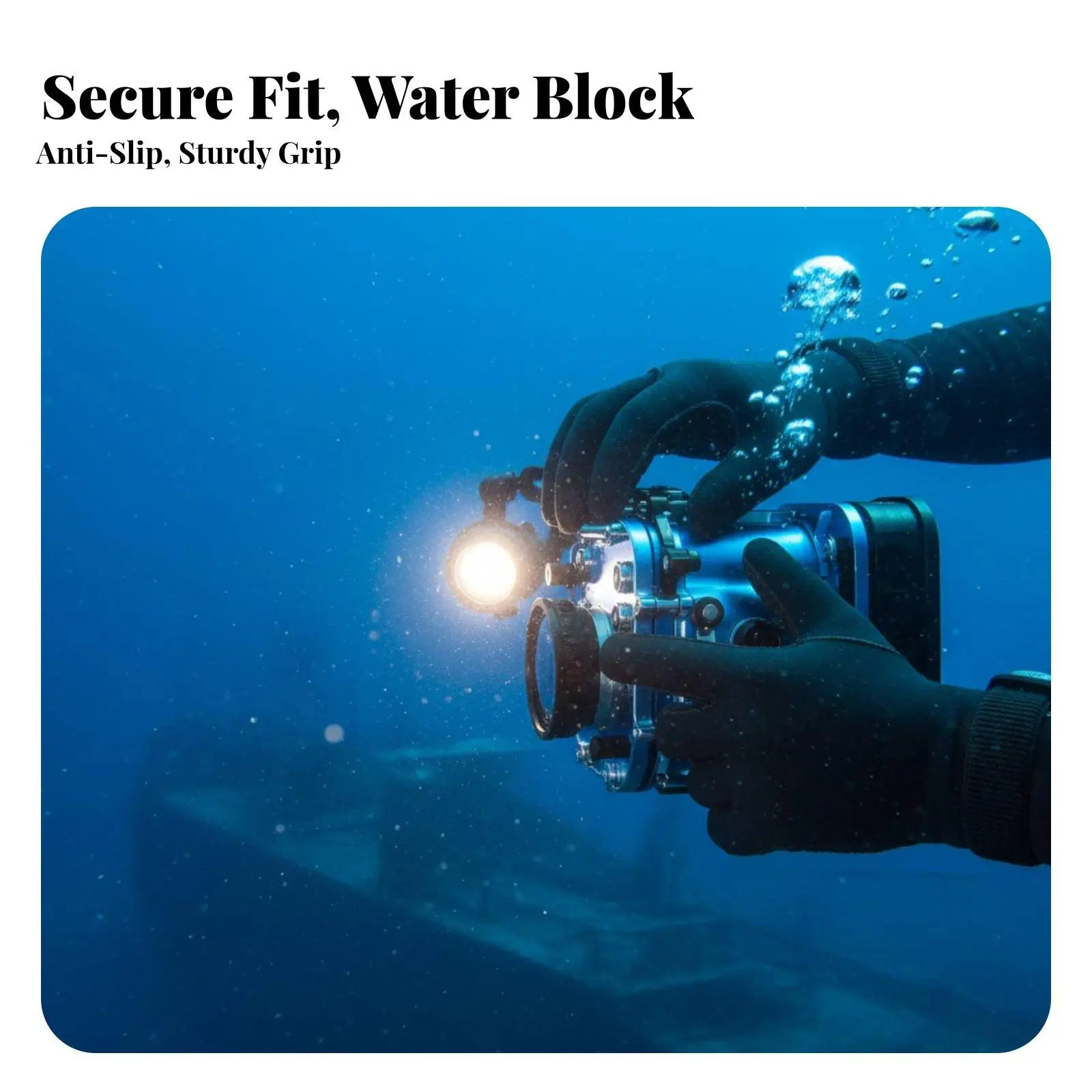 Anti Slip Neoprene Diving Gloves for Kayaking Sailing Paddling Snorkeling Water Sport Gear Cold Water Thermal Insulation Durable