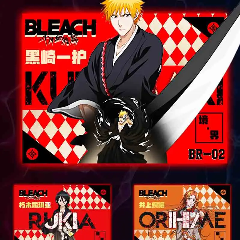 Commerci all\'ingrosso Bleach Collection Card graduata Ssr Ur Set completo Wave4 Cross collana sabbie mobili che giocano a giochi di Anime carte