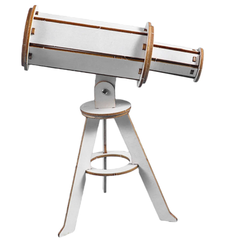 لتقوم بها بنفسك تلسكوب الحرفية الإبداعية للأطفال التعليم العلوم تجربة عدة أداة تعلم علم الفلك الخشبي للمدرسة لعبة تلسكوب ذاتية الصنع