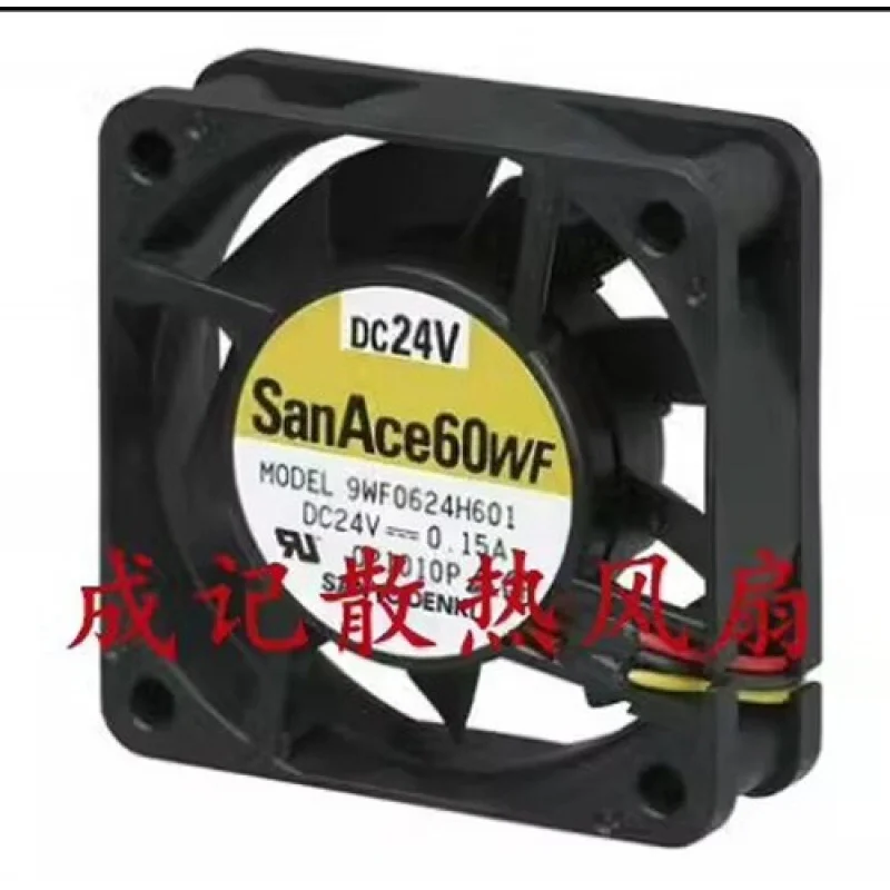 

C for Sanyo 9WF0624H601 6020 DC24V 0.15A 6CM 3-Wire Cooling Fan