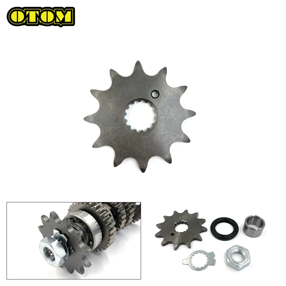 Motorcycle For YAMAHA LONCIN Engine Countershaft Assembly Front Sprocket Bushing Oil Seal Nut Lock DT230 MT250 TSE250R HJ250H GR