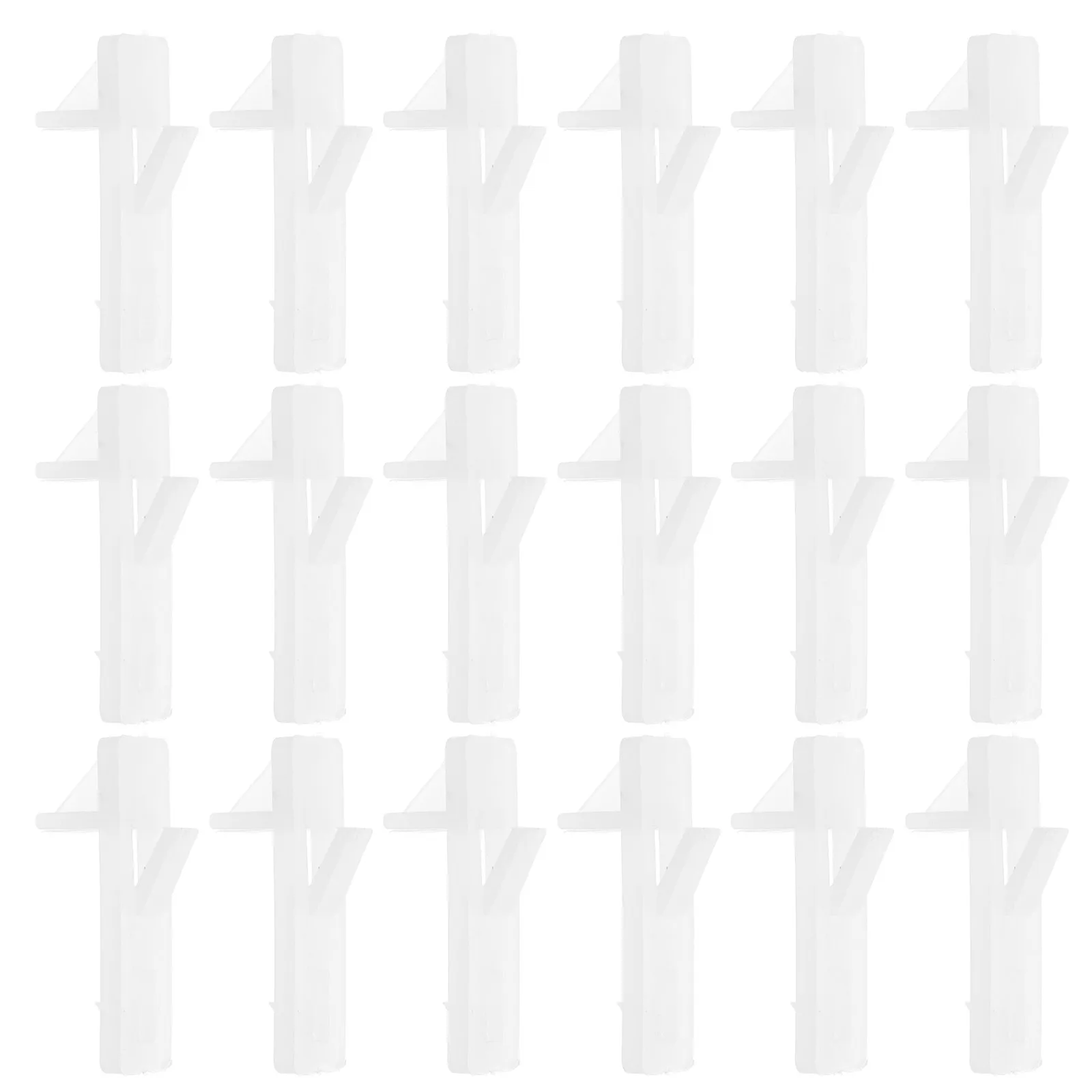 

20Pcs File Cabinet Accessories Plastic Locking Shelf Support Pegs for Office Home School Storage Furniture Bookcases Kitchen