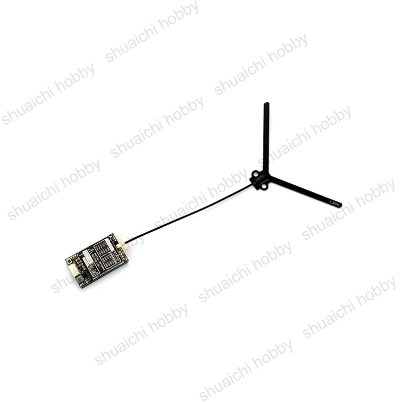 Módulo Transmissor de Vídeo Analógico, Potência de Transmissão com Suporte a Antena, IRC, Protocolo VTX, FPV, RC Drone, 1600mW, DC 7-36V, 1.3GHz